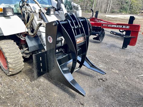 brute skid steer grapple|mini skidsteer attachments.